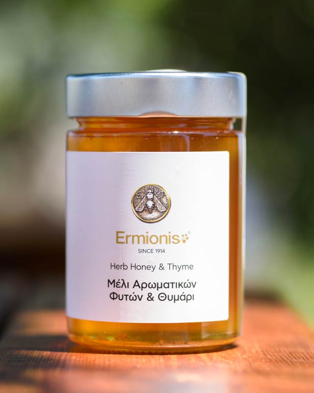 Μέλι Αρωματικών φυτών & Θυμάρι ermionis